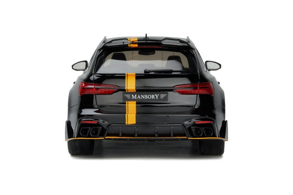 2020 Audi RS 6 C8 Mansory Tuning, Mythos Black - GT Spirit GT326 - 1/18 scale Resin Model Toy Car