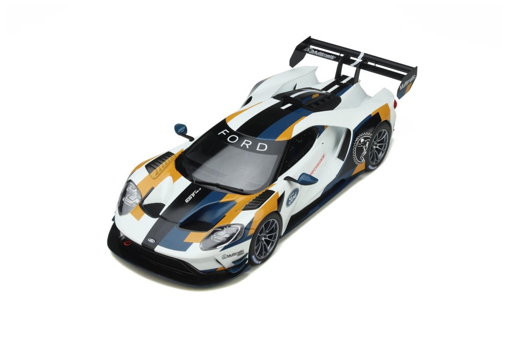 2020 Ford GT MK II, White - GT Spirit GT290 - 1/18 scale Resin Model Toy Car
