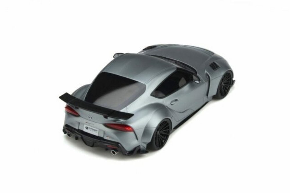 2019 Toyota Supra GR, Phantom Matte Gray - GT Spirit GT343 - 1/18 scale Resin Model Toy Car