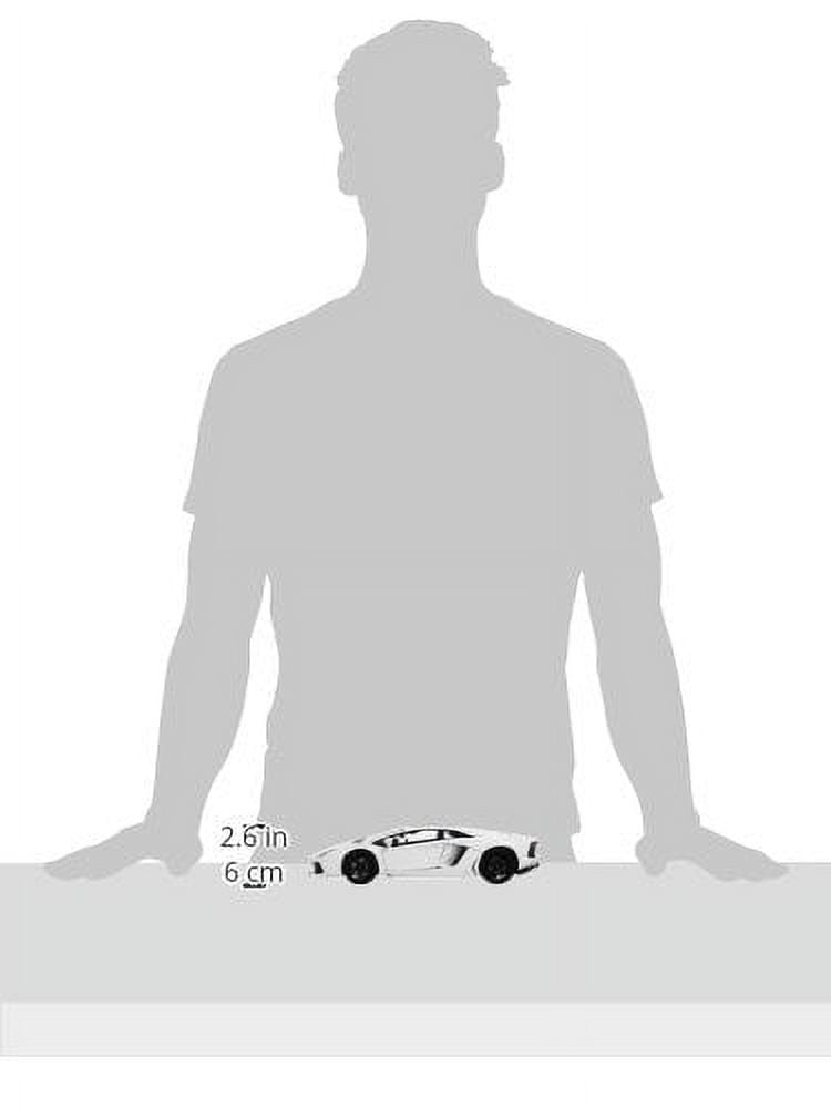 Bburago 18-11033MTOR Burago 1/18 Scale Diecast - 18-11033 Lamborghini Aventador LP 700-4 Orange, Multicolor