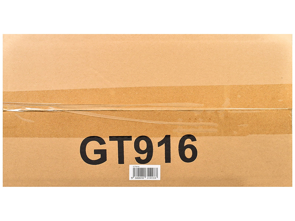 2023 Rimac Nevera Black with Green Stripes 1/18 Model Car by GT Spirit