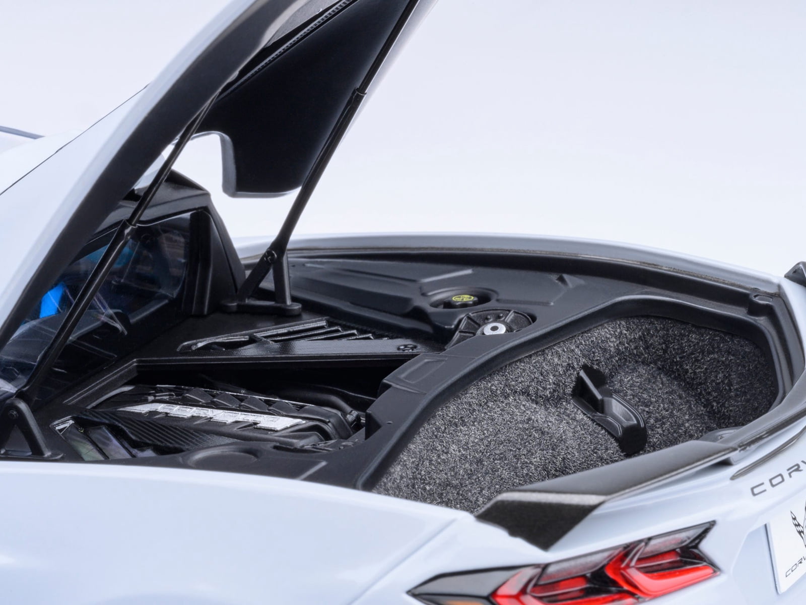 2020 Chevrolet Corvette C8 Stingray Ceramic Matrix Gray Metallic 1/18 Model Car by Autoart