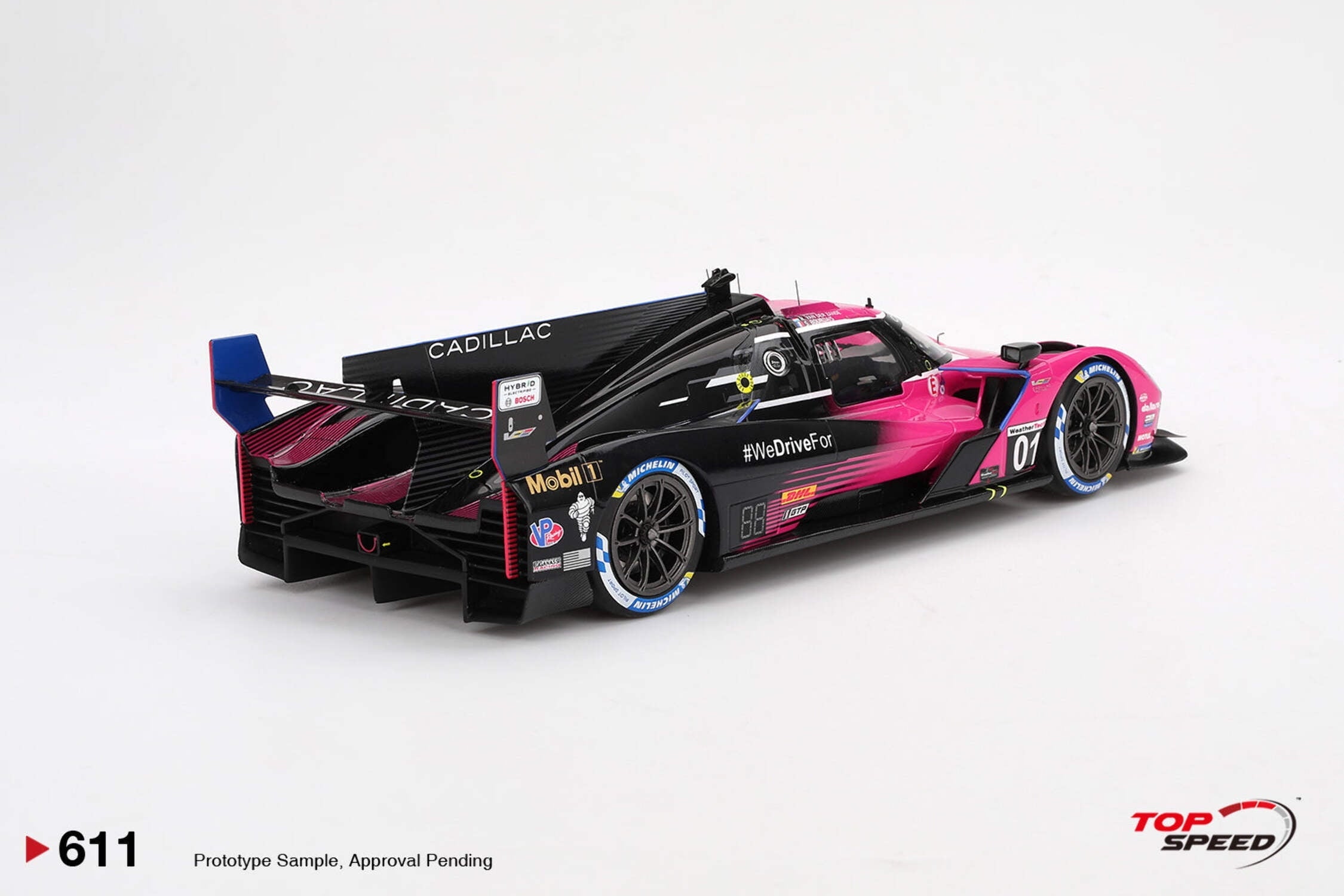 Cadillac V-Series.R #01 "Cadillac Racing" Winner IMSA "Petit Le Mans" (2024) 1/18 Model Car by Top Speed