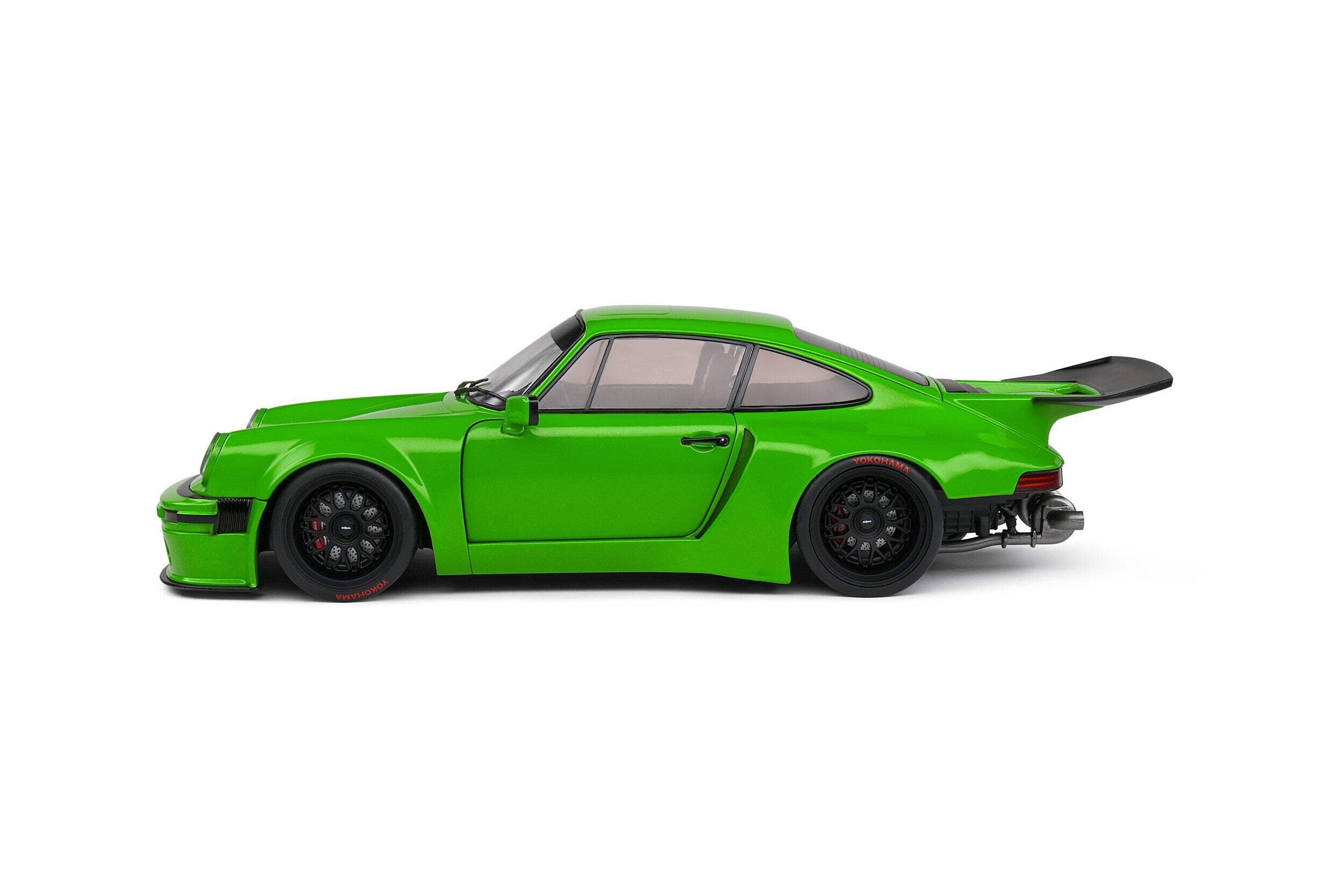 2022 Porsche 911 KS-R Green Metallic 1/18 Diecast Model Car by Solido
