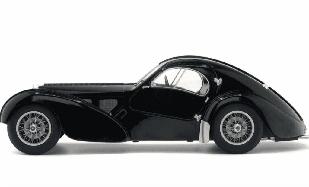 Solido 1:18 Scale 1937 Bugatti Type 57SC Atlantic â€?Diecast Model Car, Black