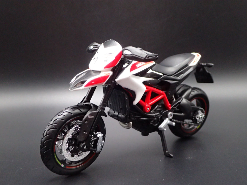 Open Box DUCATI HYPERMOTARD SP SPORT BIKE MOTORCYCLE 1/18 SCALE DIECAST MODEL BIKE
