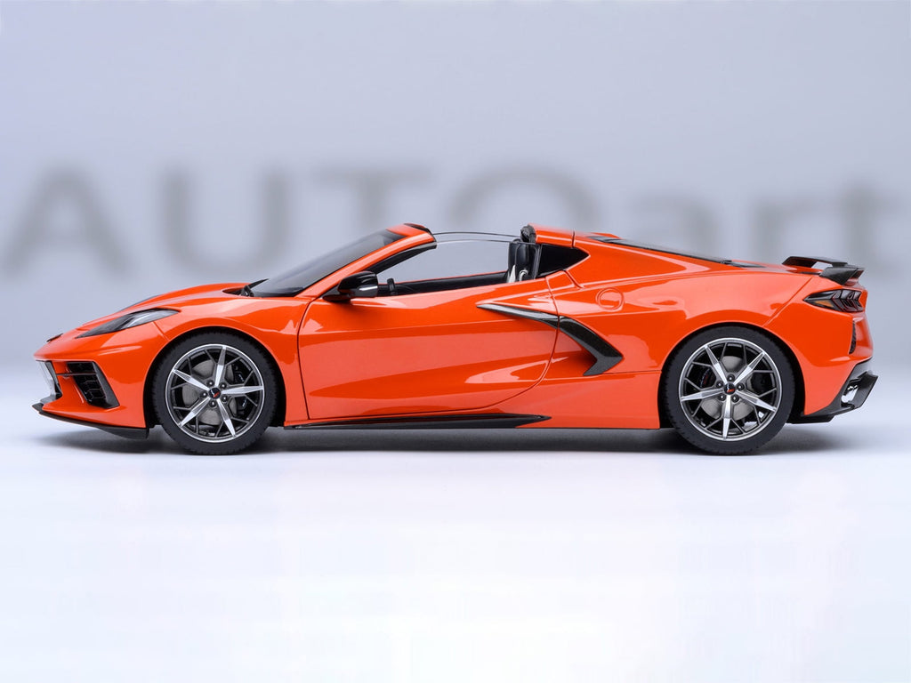 2020 Chevrolet Corvette C8 Stingray Torch Red 1/18 Model Car by Autoart