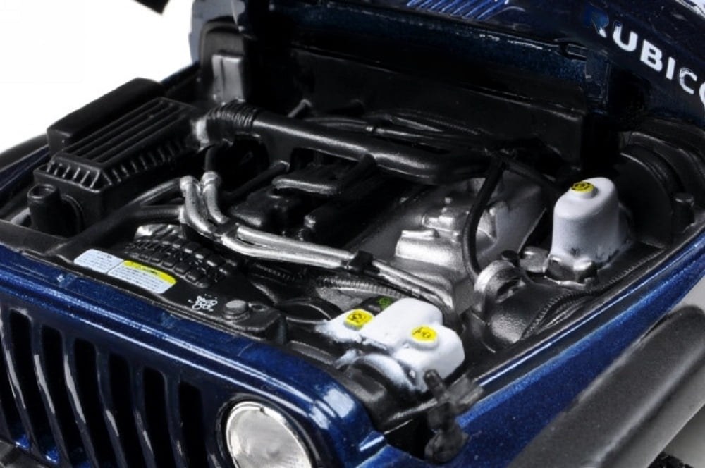 Jeep Wrangler Rubicon Deep Blue 1/18 Beyond compare Diecast Model Car by Maisto