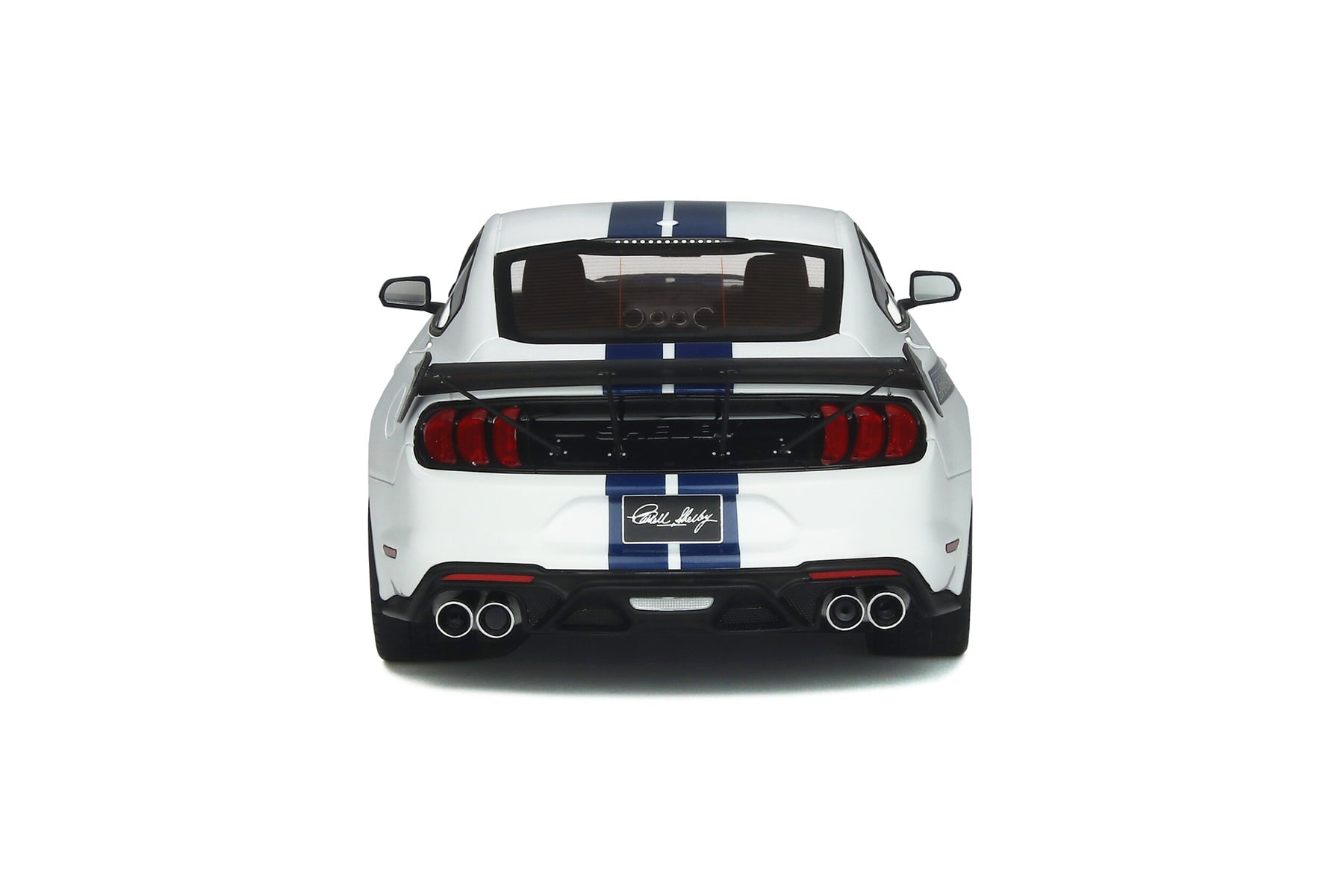 2020 Ford Mustang Shelby GT500 Dragon Snake, Oxford White - GT Spirit GT306 - 1/18 scale Resin Model Toy Car