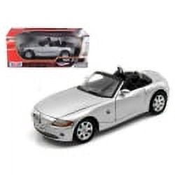 BMW Z4 Convertible Blue 1/18 Diecast Model Car by Motormax
