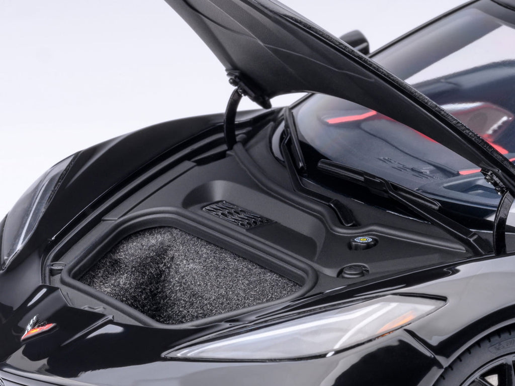 Autoart 71280 2020 Chevrolet Corvette C8 Stingray Black 1-18 Scale Model Car