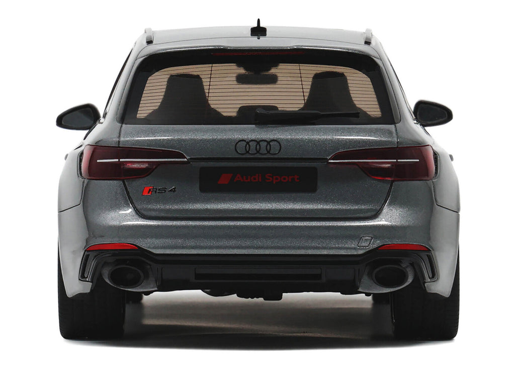 Audi RS 4 Competition Gray Metallic 1/18 Model Car by GT Spirit