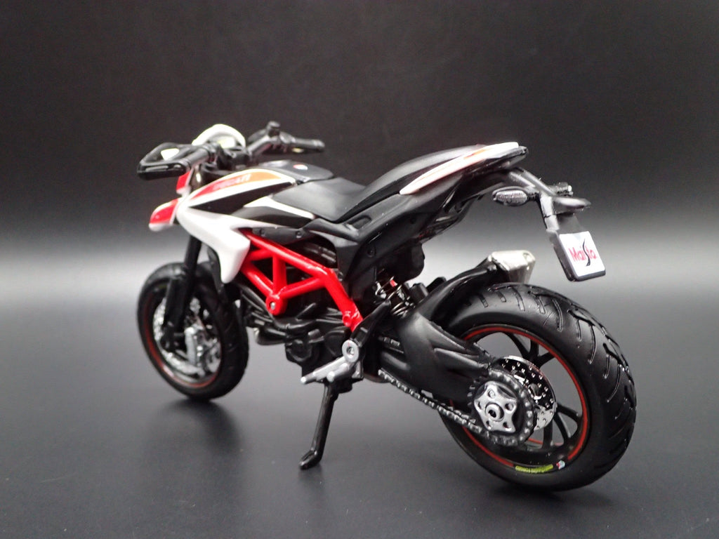 Open Box DUCATI HYPERMOTARD SP SPORT BIKE MOTORCYCLE 1/18 SCALE DIECAST MODEL BIKE