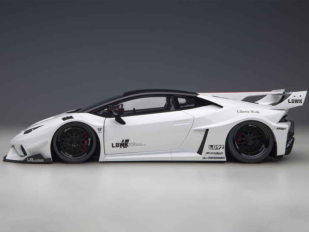 AUTOart Lamborghini Huracan GT Liberty Walk LB Silhouette Works White 1:18
