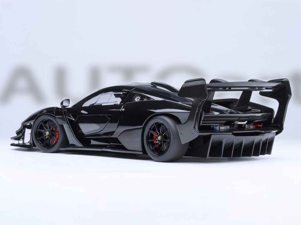 McLaren Senna GTR Onyx Black 1/18 Model Car by Autoart