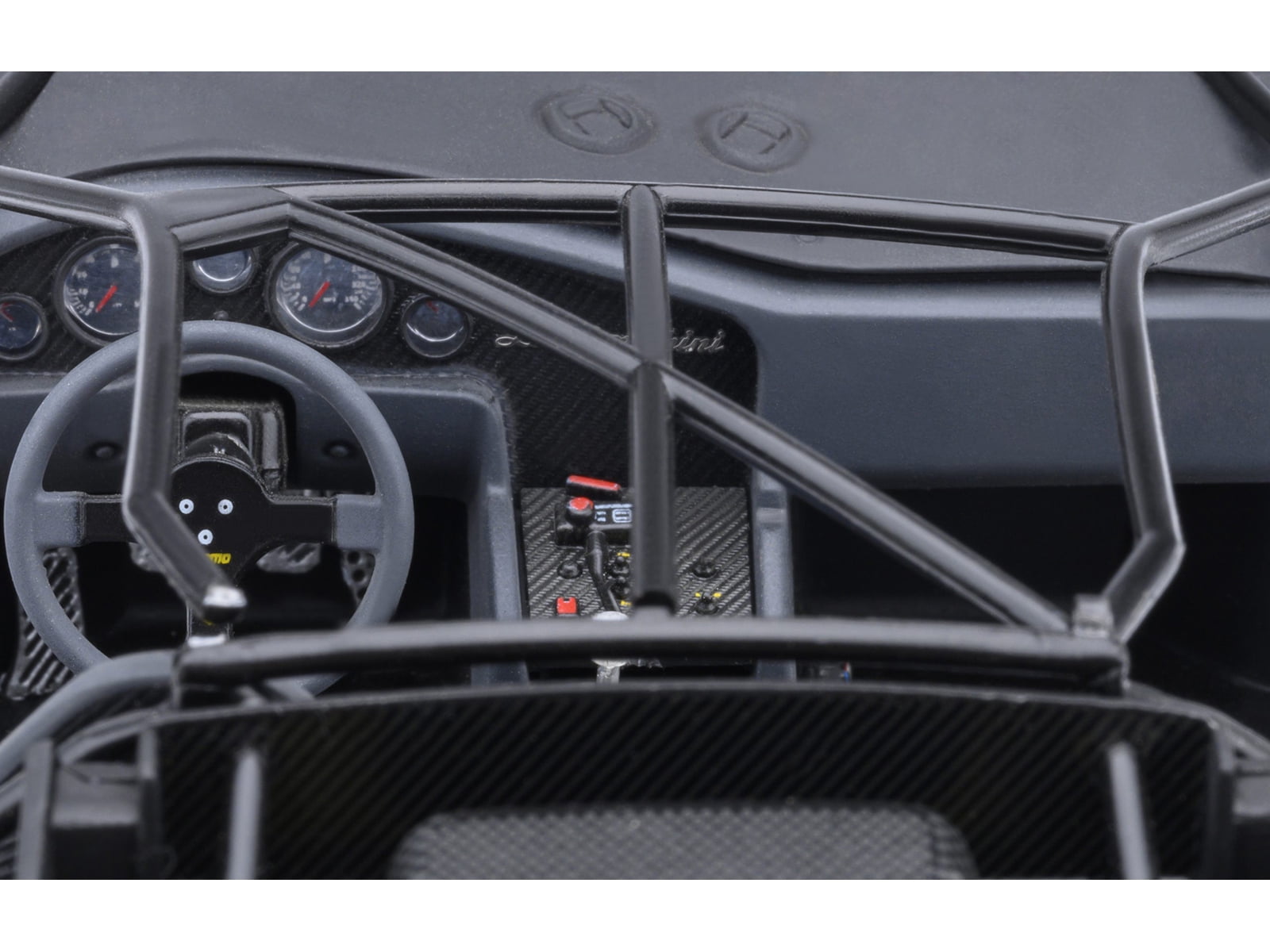 Lamborghini Diablo GTR Deep Black 1/18 Diecast Model Car by Autoart