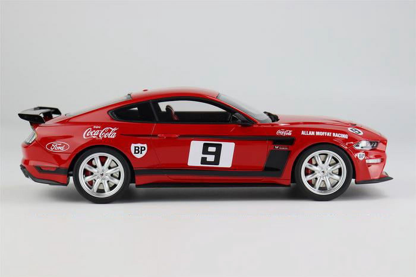 2019 Ford Mustang RHD, 9 Coca-Cola - Allan Moffat Tribute by Tickford - GT Spirit US030 - 1/18 scale Resin Model Toy Car