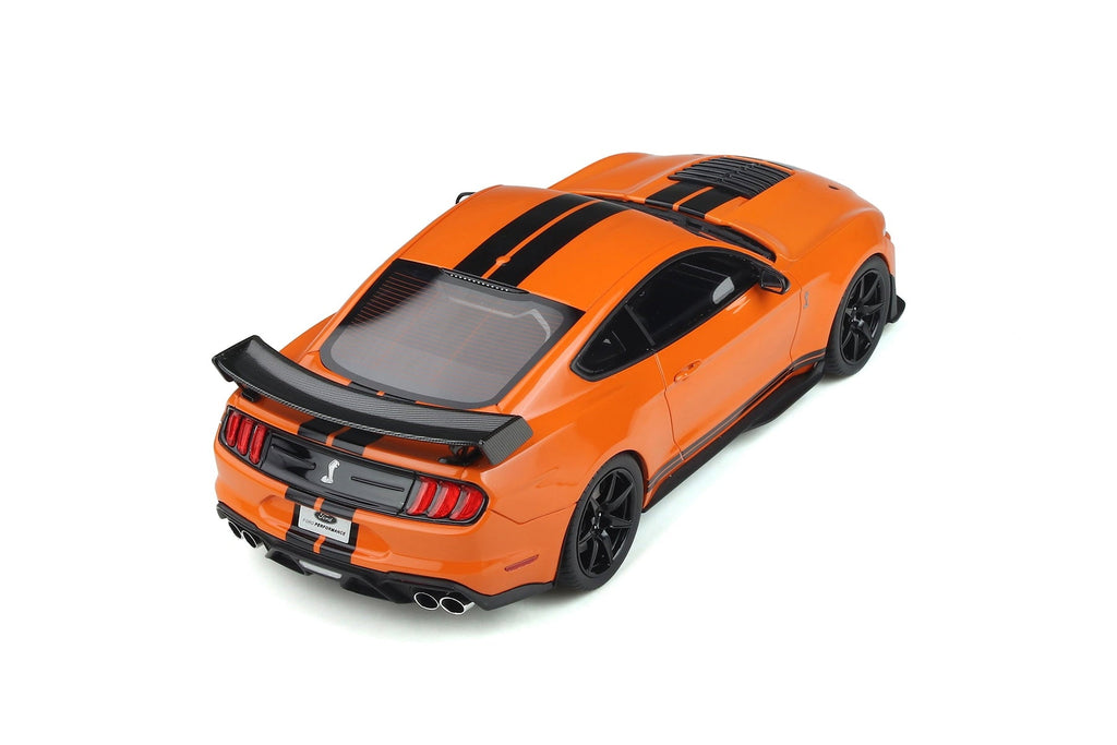 2020 Ford Mustang Shelby GT500, Twister Orange - GT Spirit US035 - 1/18 scale Resin Model Toy Car