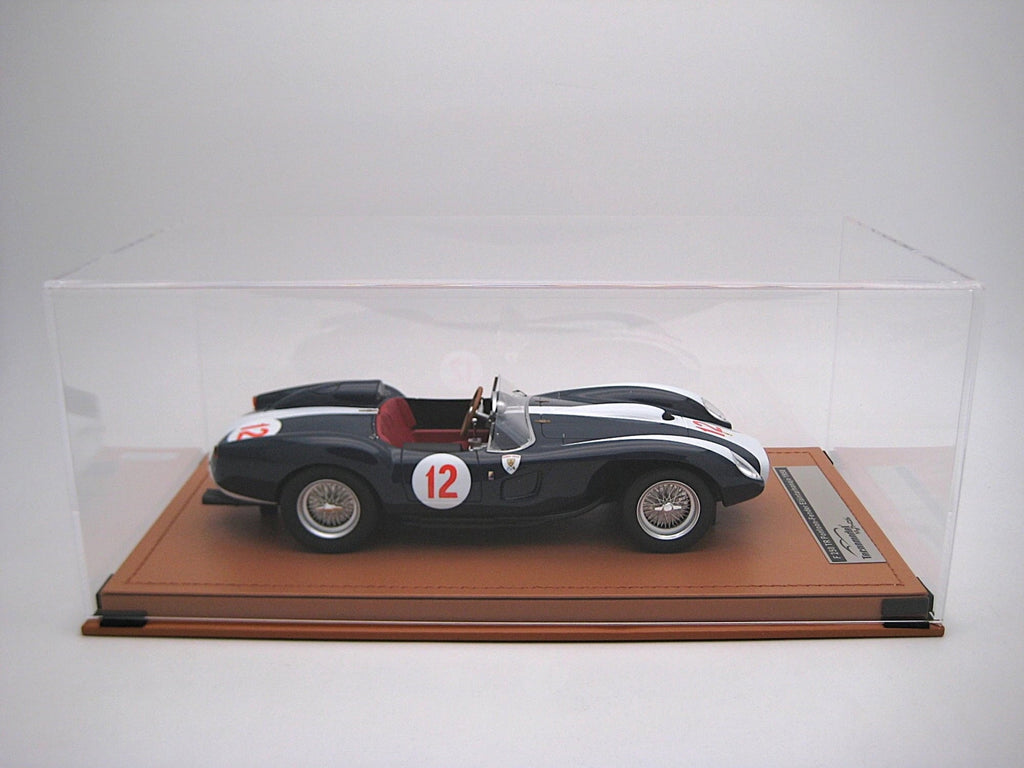 Ferrari 250 TR Pontoon-Fender #12 "Team Askolin" 3rd Place "Elaintarhanajo" (1958) w/Case 1/18 Model Car by Tecnomodel.