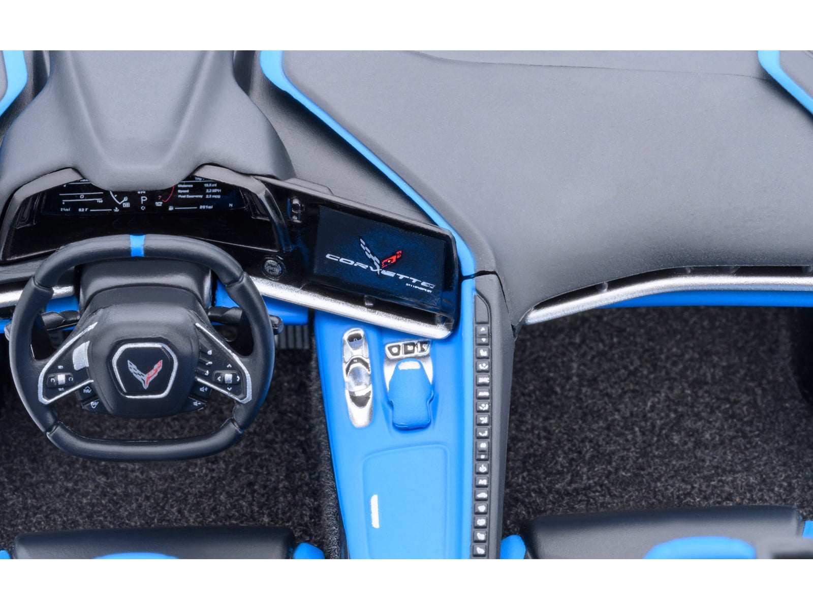 2020 Chevrolet Corvette C8 Stingray Ceramic Matrix Gray Metallic 1/18 Model Car by Autoart