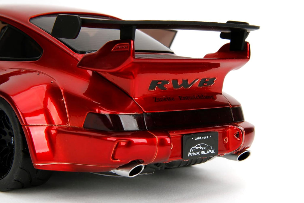 Jada Pink Slips Porsche 911 964 RWB Red Chrome 1:18