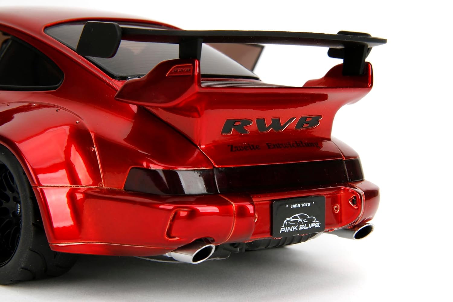 Jada Pink Slips Porsche 911 964 RWB Red Chrome 1:18