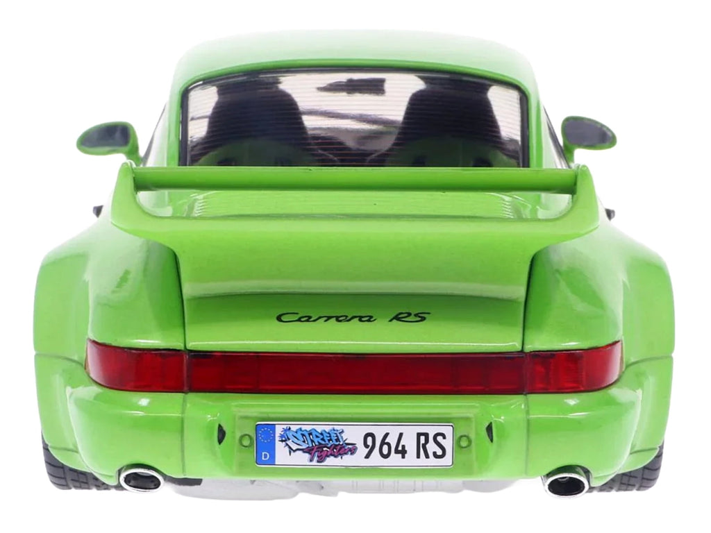 1990 Porsche 911 (964) Carrera RS "Streetfighter" Green Metallic 1/18 Diecast Model Car by Solido