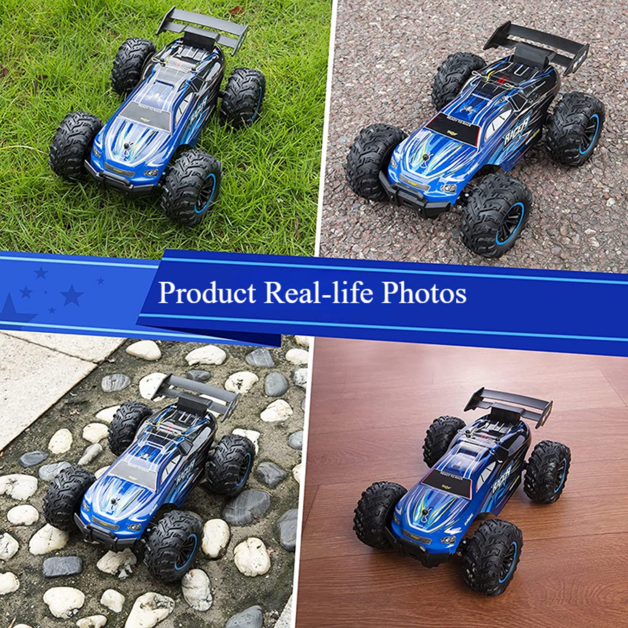New Bigfoot Off road Remote Control Vehicle High Speed Drift Vehicle 1:18 Pickup Racing Car