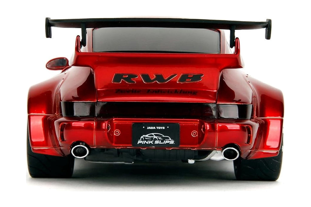 Jada Pink Slips Porsche 911 964 RWB Red Chrome 1:18