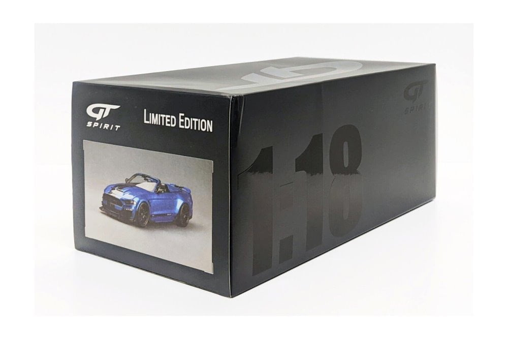 2022 Shelby Super Snake Speedster Convertible, Blue - GT Spirit GT398 - 1/18 Scale Resin Car