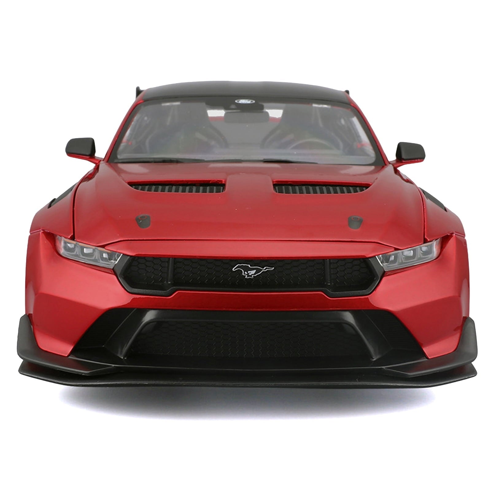 2025 Ford Mustang GTD Red Metallic with Black Top "Special Edition" Series 1/18 Diecast Model Car by Maisto