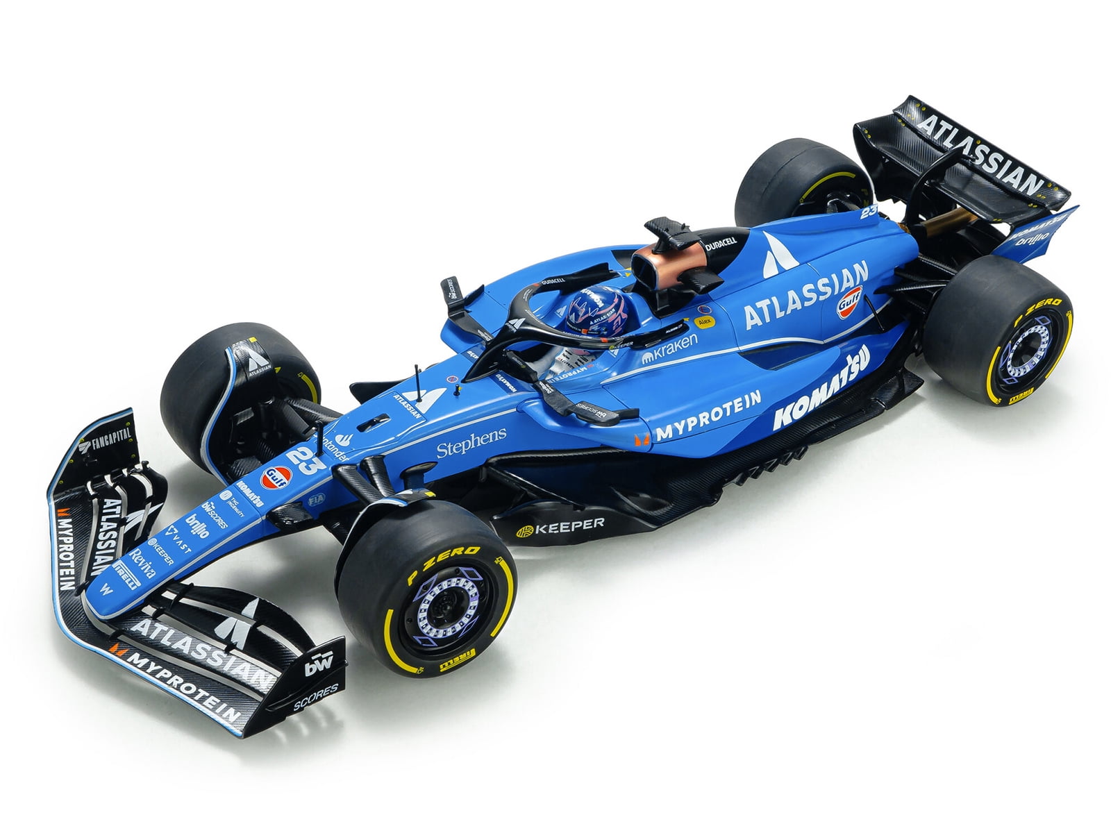 Williams FW47 #23 Alex Albon "Atlassian" F1 "Australian GP" (2025) "Competition" Series 1/18 Diecast Model Car by Solido