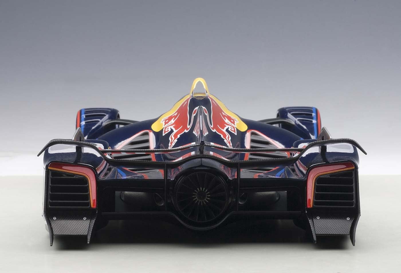 Red Bull X2014 Fan Car Red Bull Color Sebastian Vettel 1/18 Model Car by Autoart