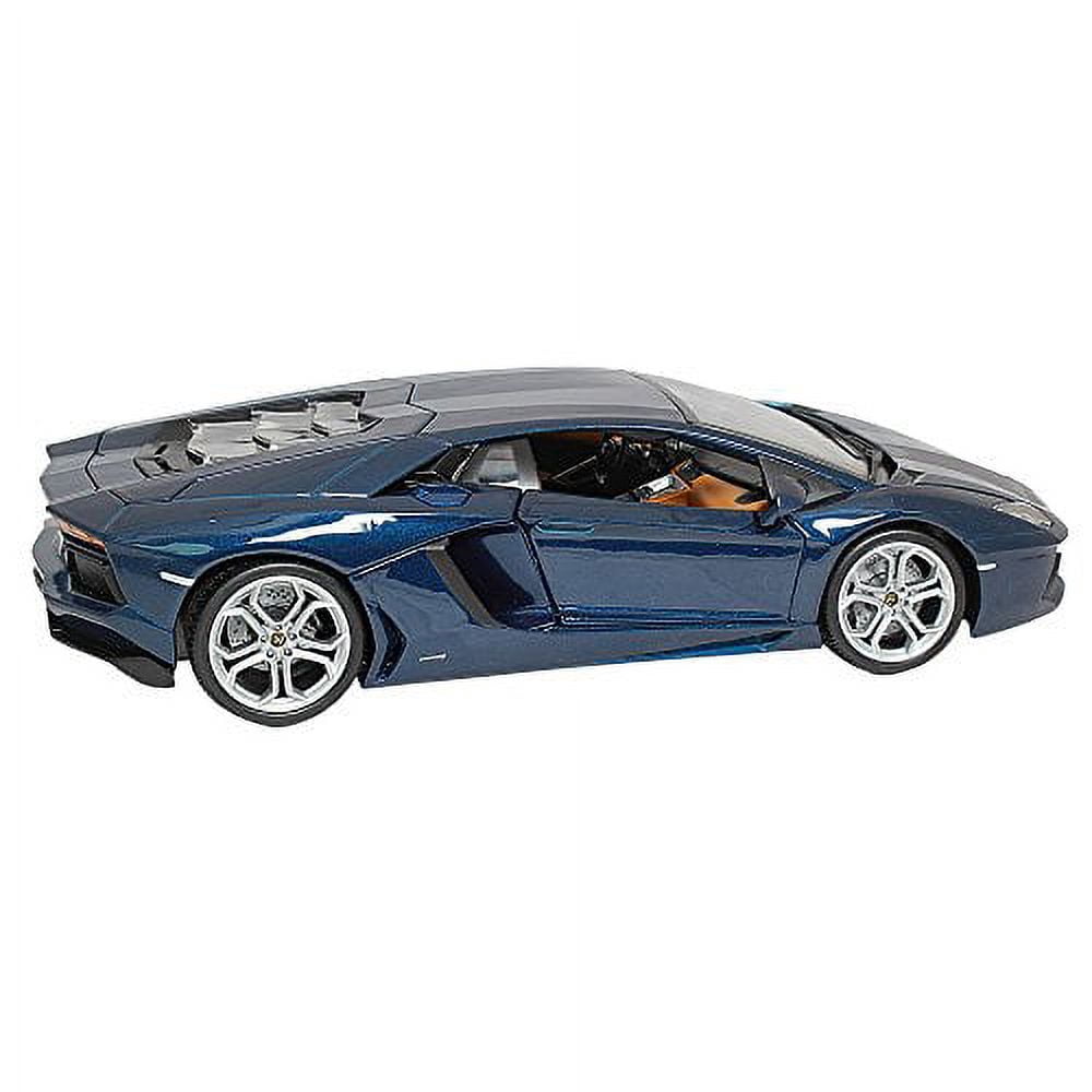 Bburago 18-11033MTOR Burago 1/18 Scale Diecast - 18-11033 Lamborghini Aventador LP 700-4 Orange, Multicolor
