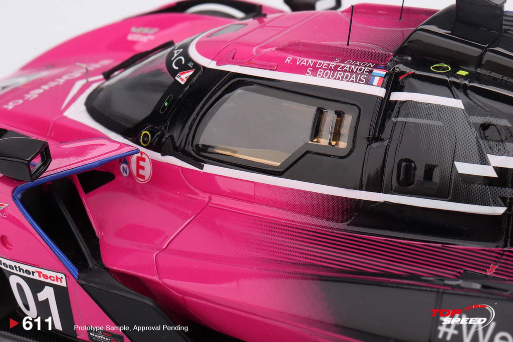 Cadillac V-Series.R #01 "Cadillac Racing" Winner IMSA "Petit Le Mans" (2024) 1/18 Model Car by Top Speed