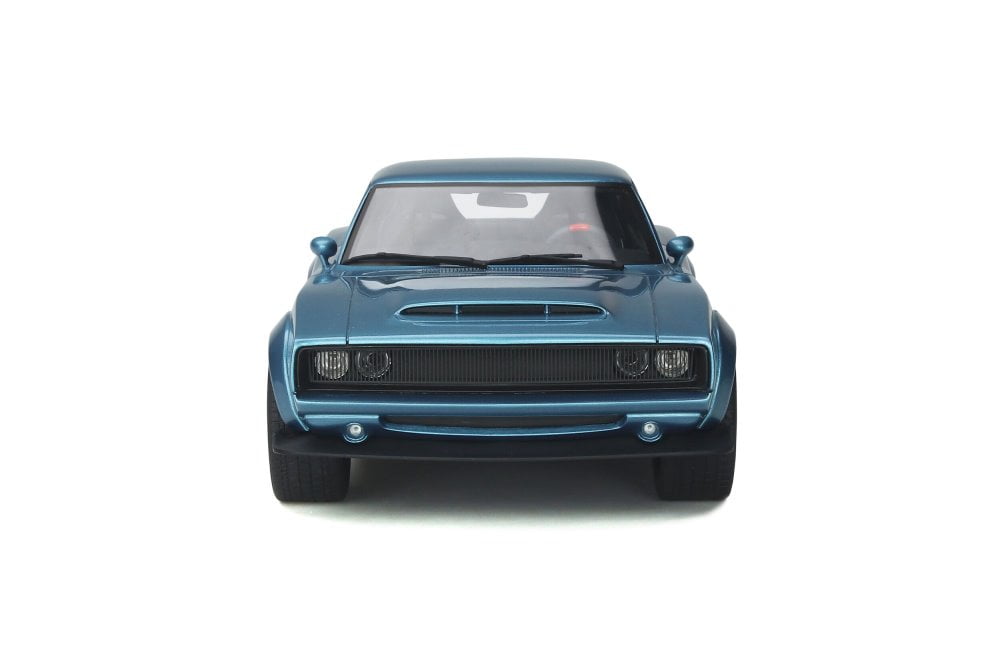 1968 Dodge Super Charger Concept Hardtop, Blue Poly - GT Spirit GT841 - 1/18 scale Resin Model Toy Car