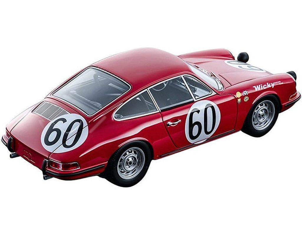 Porsche 911S #60 Andre Wicky - Philippe Farjon 24H Le Mans (1967) "Mythos Series" Ltd Ed 85 pcs 1/18 Model Car by Tecnomodel