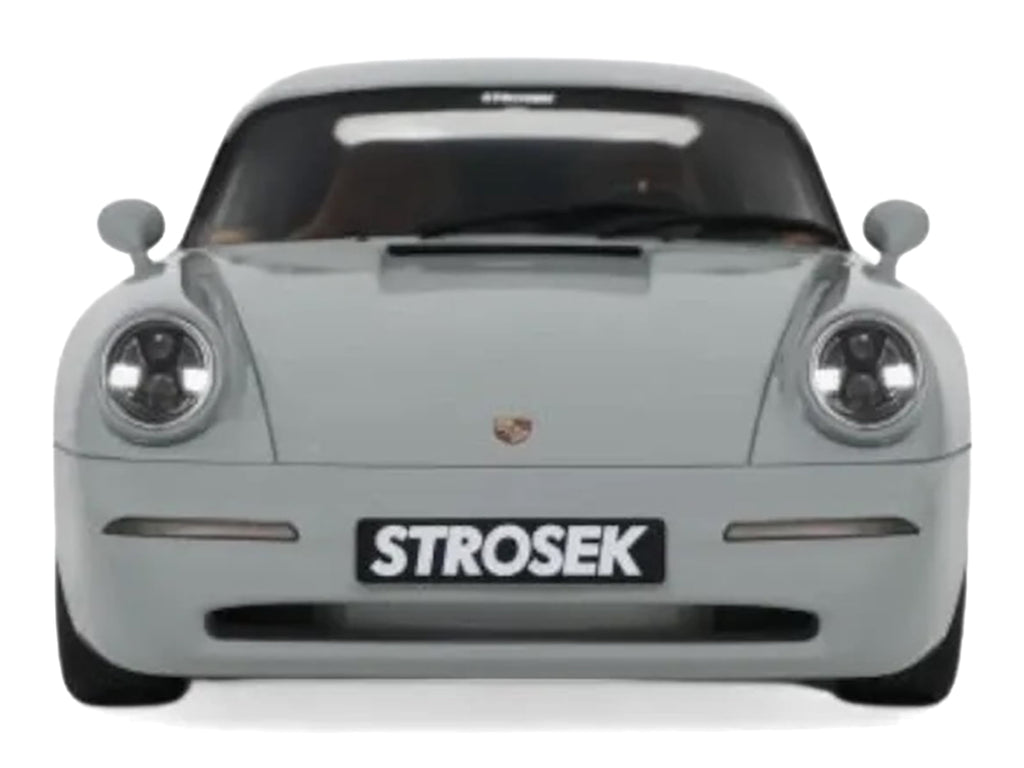 2023 Strosek Mega 30 Speedster (Porsche 911) Classic Gray 1/18 Model Car by GT Spirit