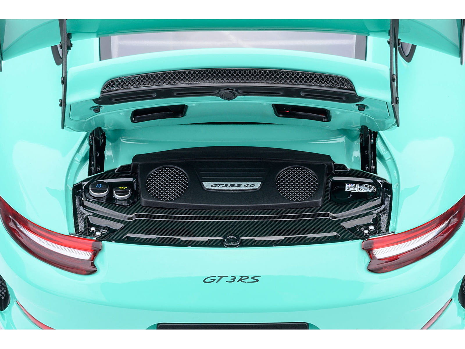 Porsche 911 (991.2) GT3 RS Mint Green 1/18 Model Car by Autoart
