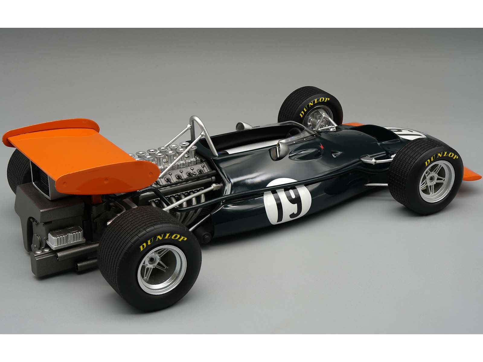 BRM P153 #19 Formula One F1 "South African GP" (1970) "Mythos Series" Limited Edition to 55 pieces 1/18 Model Car by Tecnomodel