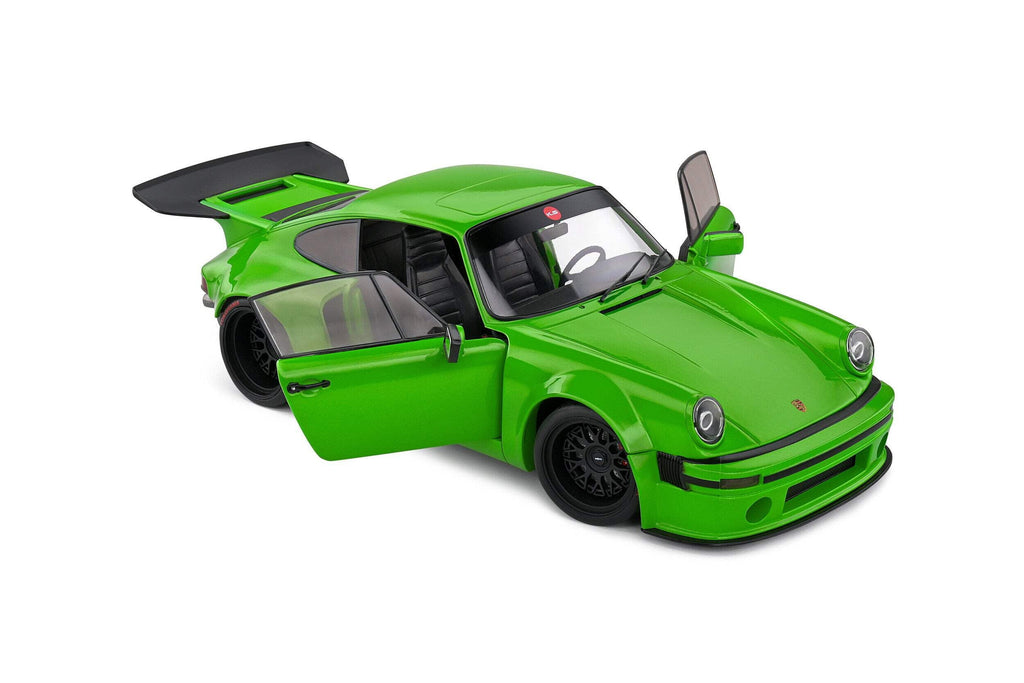 2022 Porsche 911 KS-R Green Metallic 1/18 Diecast Model Car by Solido