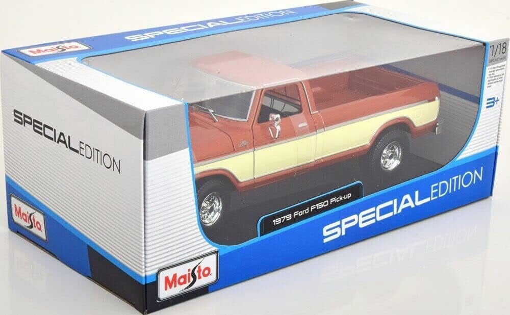 Maisto Compatible with Ford Replica Miniature Model, 1/18, Brown