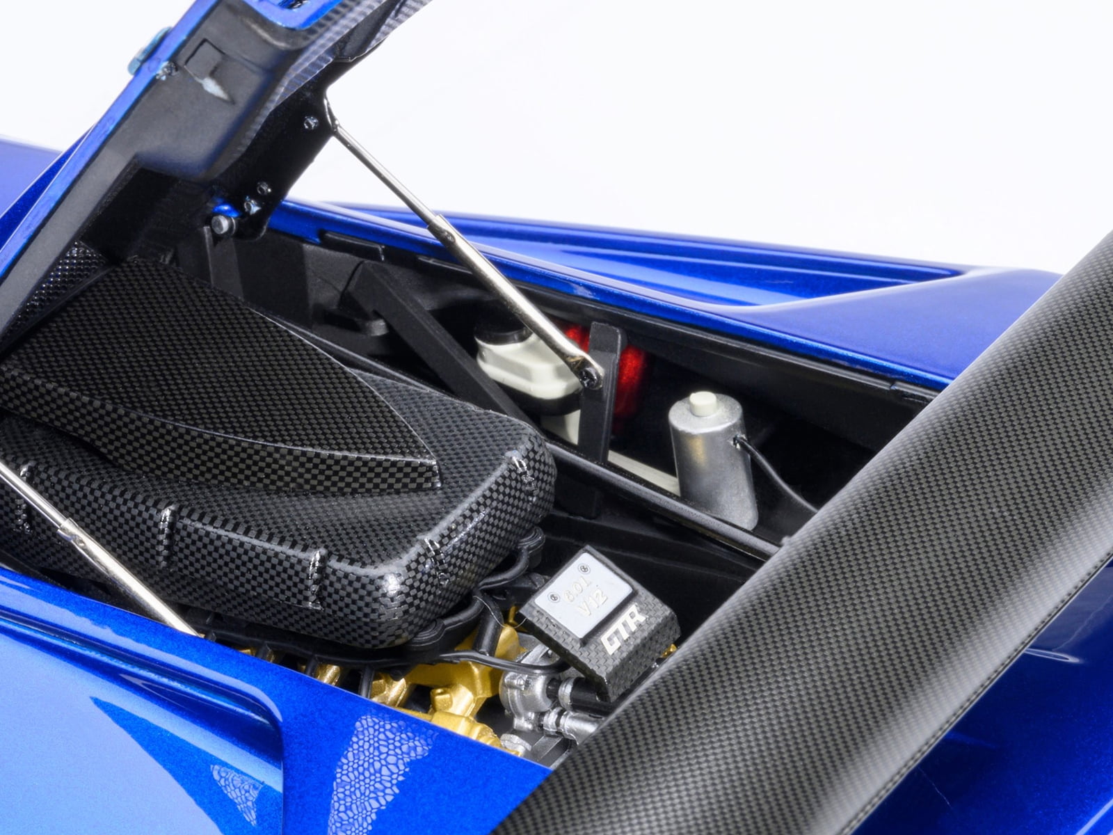 Lamborghini Diablo GTR Monterey Blue Metallic 1/18 Diecast Model Car by Autoart