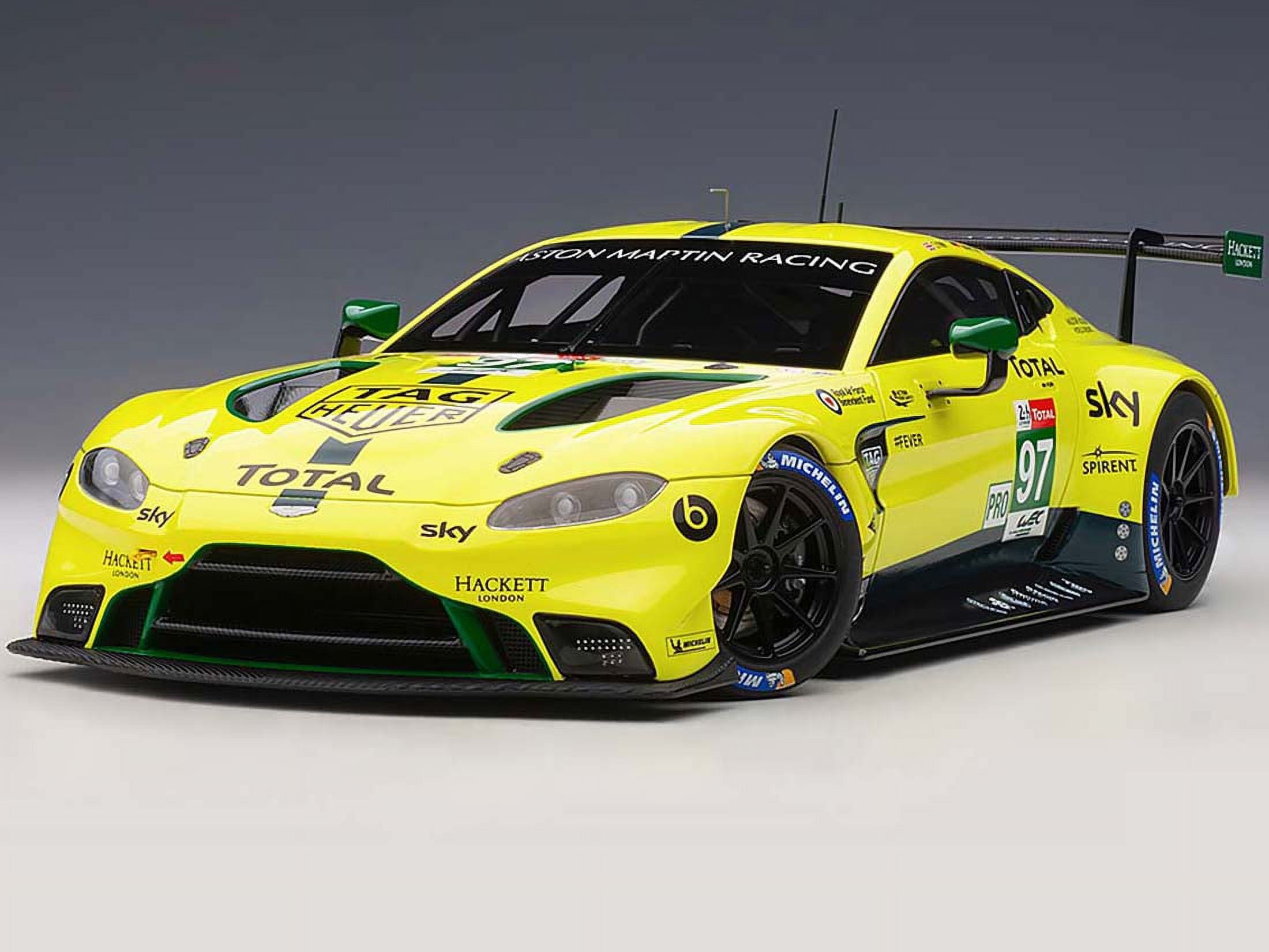 Autoart 81809 No.97 Lynn Martin Adam Le Mans PRO 1 by 18 Scale Model Car for 2018 Aston Martin Vantage GTE