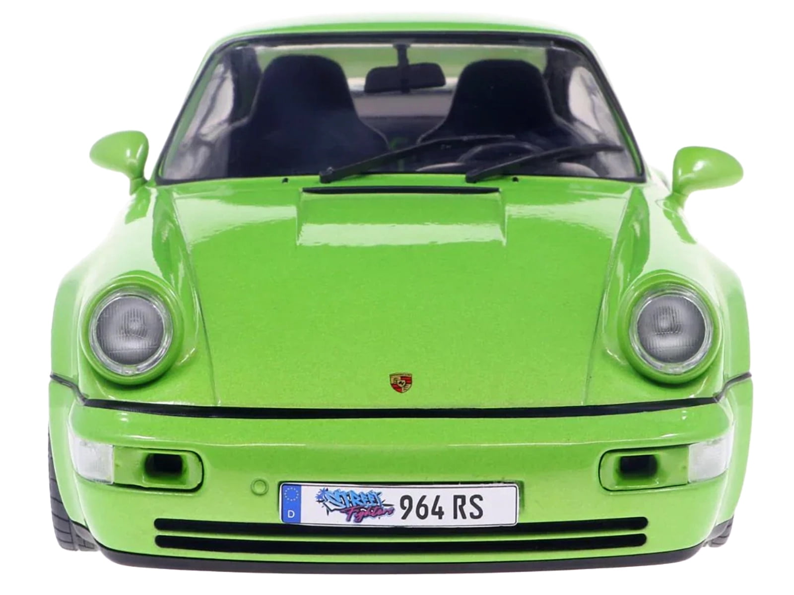 1990 Porsche 911 (964) Carrera RS "Streetfighter" Green Metallic 1/18 Diecast Model Car by Solido