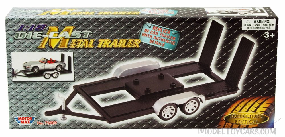 Trailer Car Carrier - Motormax 76009 - 1/18 scale Diecast Model Toy Car