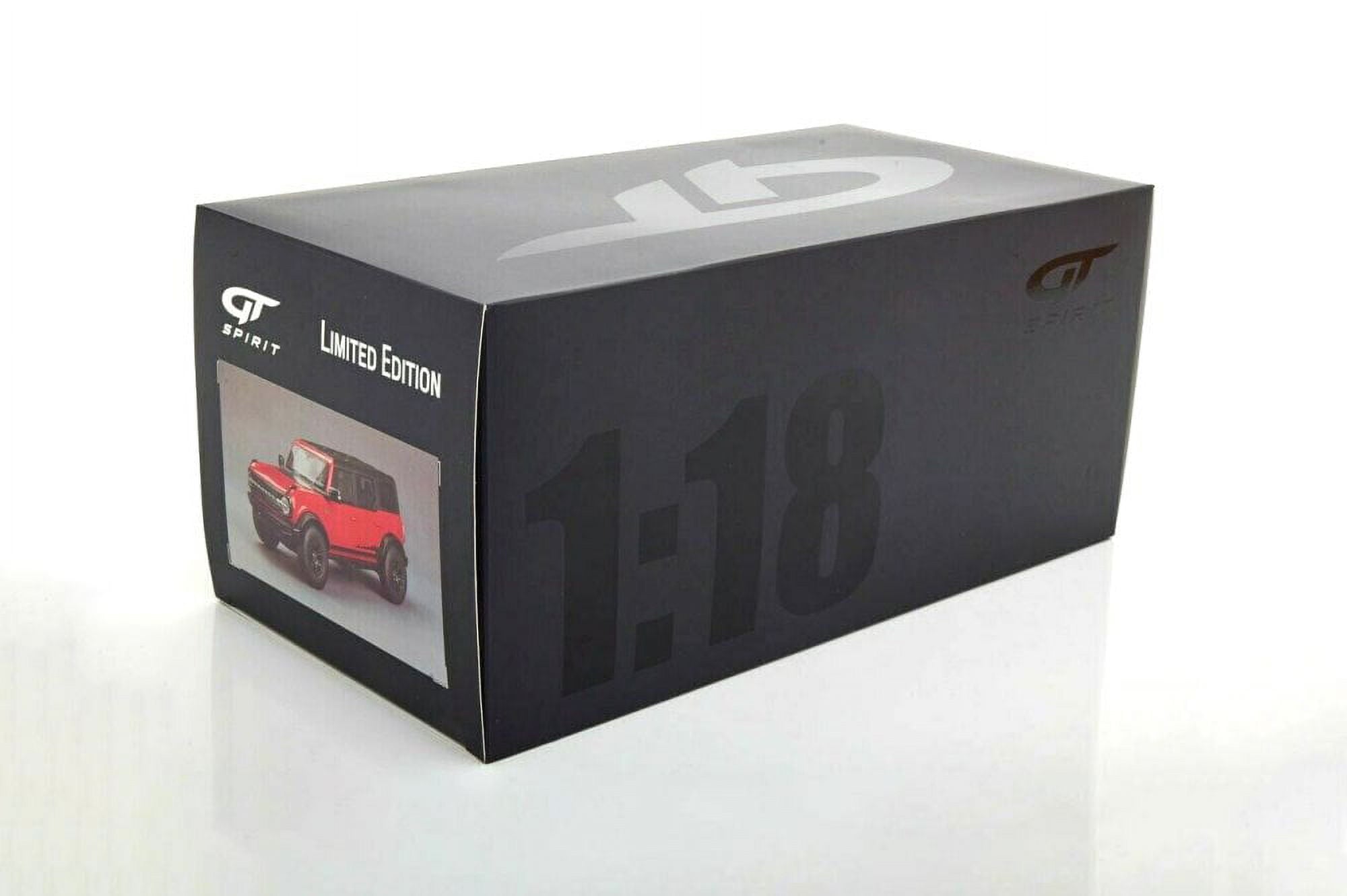 2021 Ford Bronco Wildtrak 4 Doors, Race Red - GT Spirit GT360 - 1/18 scale Resin Model Toy Car