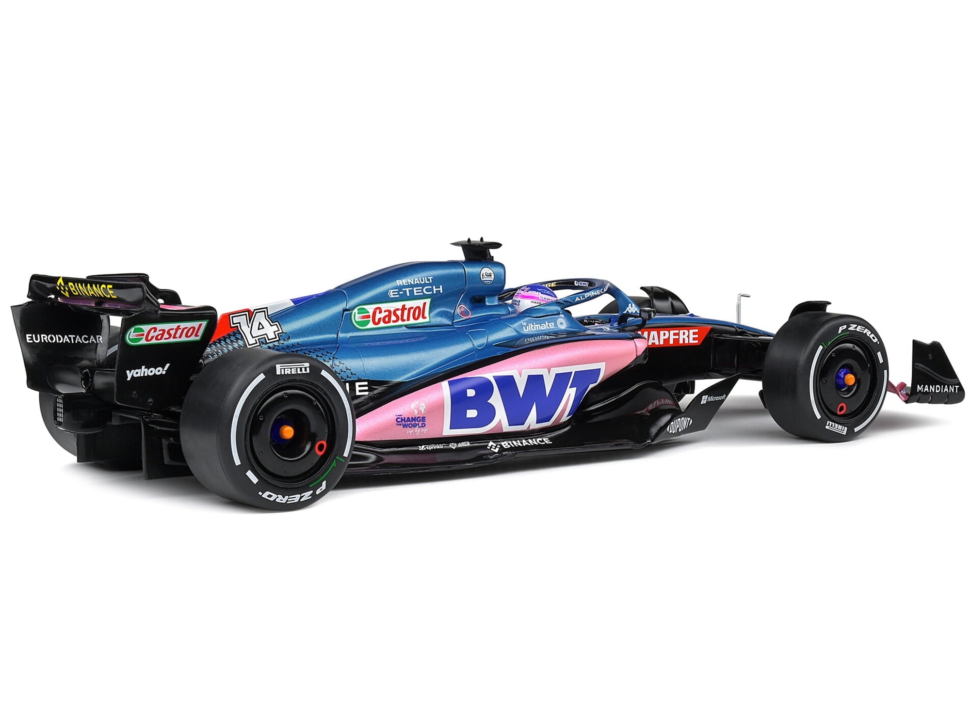 SOLIDO 1/18 - ALPINE A522 - Monaco GP 2022 (F. Alonso)