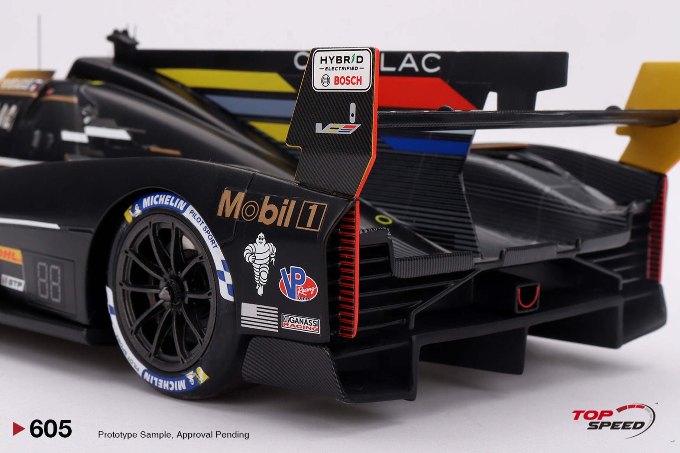 Cadillac V-Series.R #01 "Cadillac Racing" 2nd Place "12 Hours of Sebring" (2024) 1/18 Model Car by Top Speed